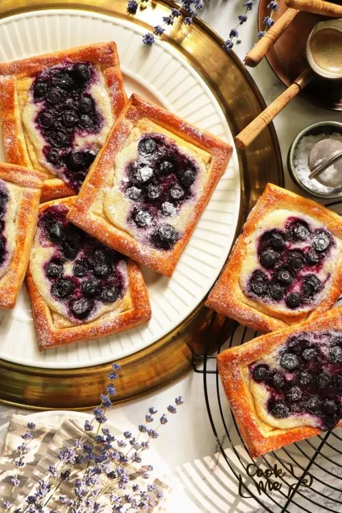 Blueberry Cream Cheese Danish