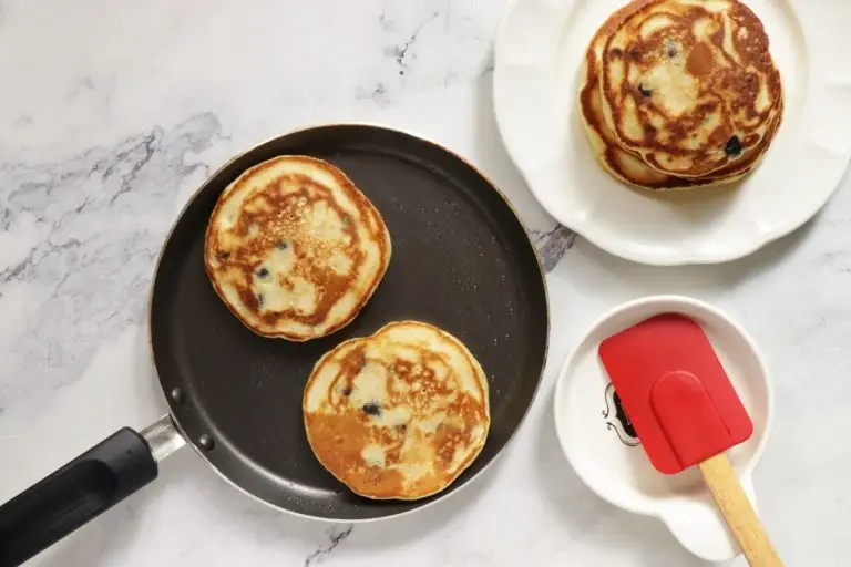 Step 5 - Fluffy Blueberry Pancakes