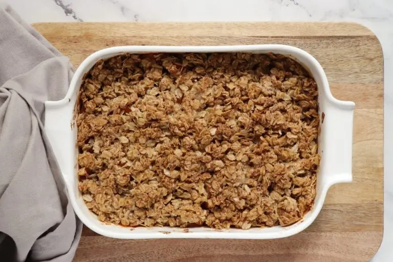 Step 6 - Fresh Apricot Crumble