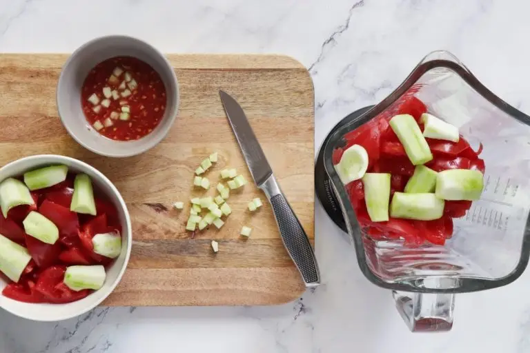 Step 2 - Gluten Free Gazpacho