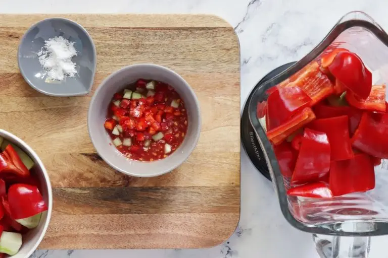 Step 4 - Gluten Free Gazpacho
