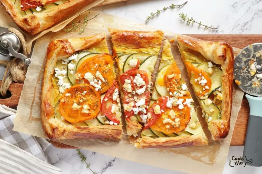 Tomato Zucchini Galette