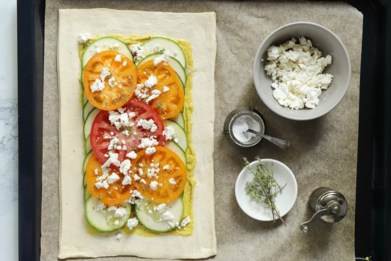 Step 7 - Tomato Zucchini Galette