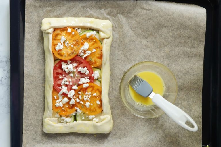 Step 8 - Tomato Zucchini Galette
