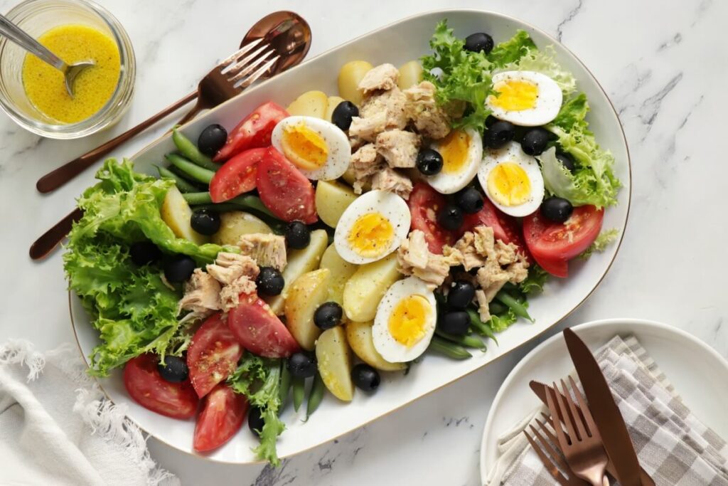 How to serve Tuna Nicoise Salad