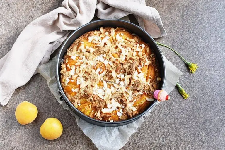 Step 8 - Vegan Apricot Cake with Coconut