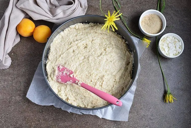 Step 7 - Vegan Apricot Cake with Coconut