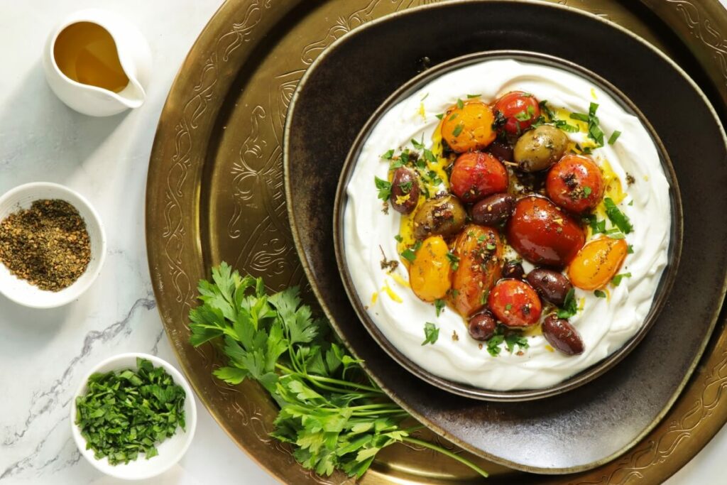 How to serve Whipped Labneh Dip