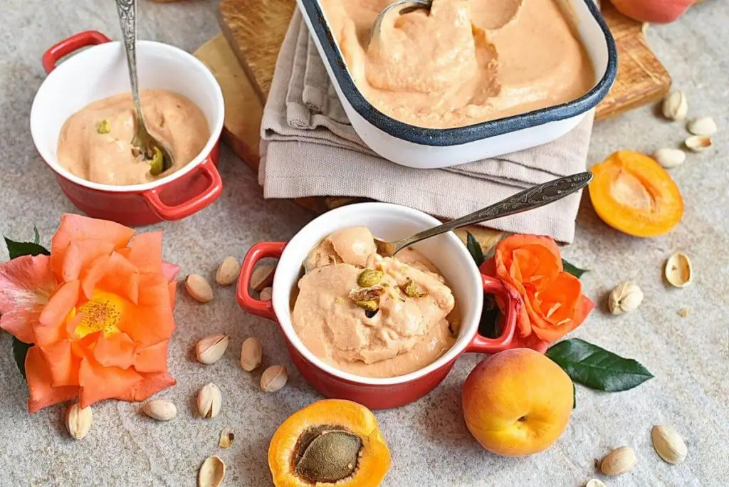Apricot Frozen Yogurt