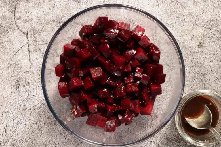 Step 6 - Beet Salad with Balsamic Dressing