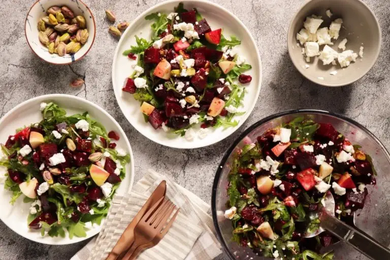 Step 9 - Beet Salad with Balsamic Dressing