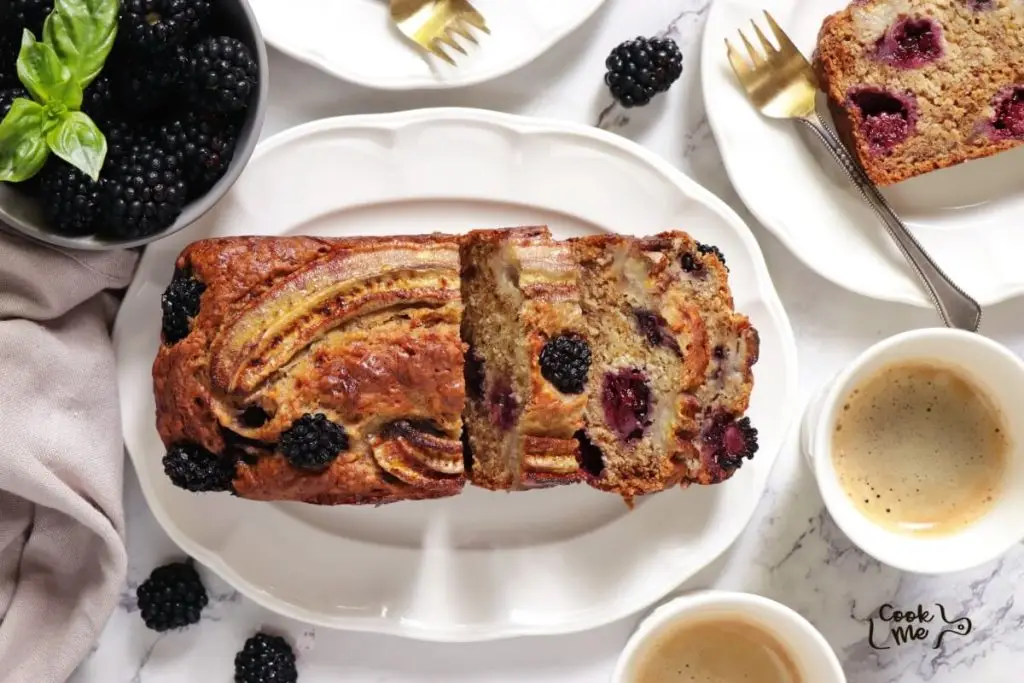 Blackberry Banana Bread