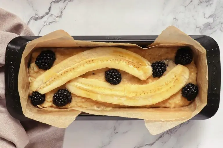 Step 7 - Blackberry Banana Bread