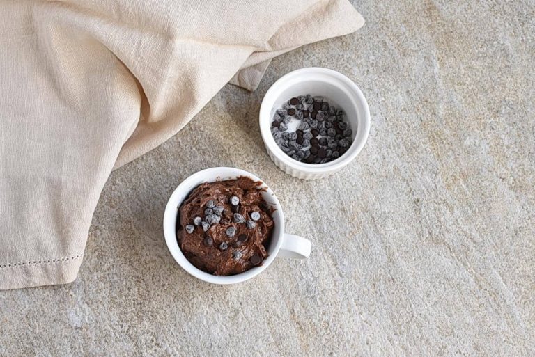 Step 4 - Flourless Chocolate Mug Cake