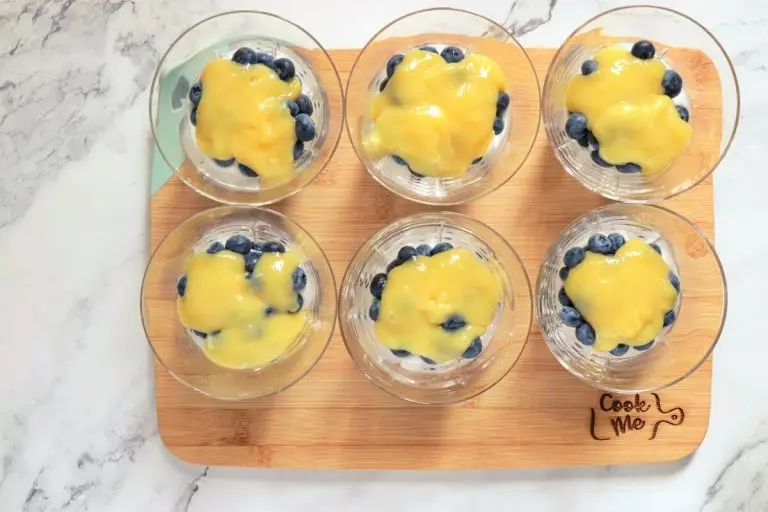 Step 5 - Individual Lemon Blueberry Trifles