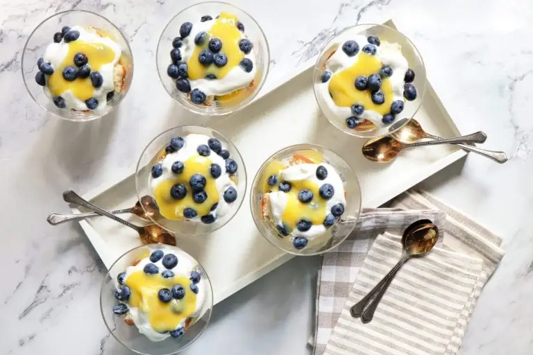 Step 7 - Individual Lemon Blueberry Trifles
