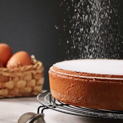 Italian Sponge Cake Recipe-Pan di Spagna-Sponge Cake-Homemade Sponge Cake-Delicious Sponge Cake