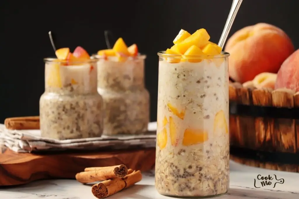 Peach Overnight Oats