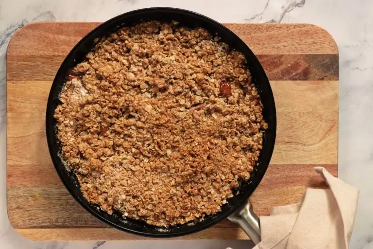 Step 9 - Pear Crisp