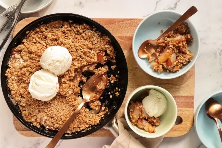 Step 10 - Pear Crisp