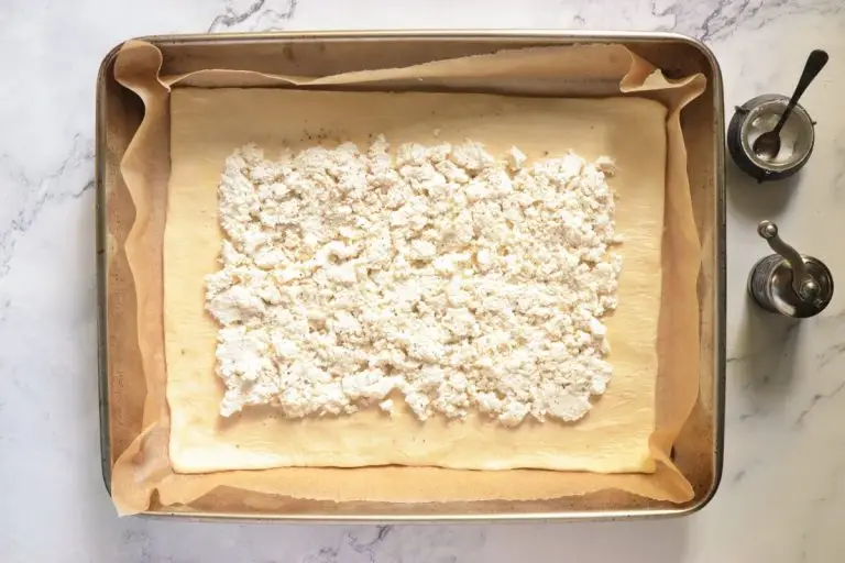 Step 3 - Pear & Prosciutto Ricotta Tart