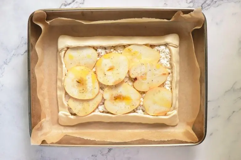 Step 5 - Pear & Prosciutto Ricotta Tart