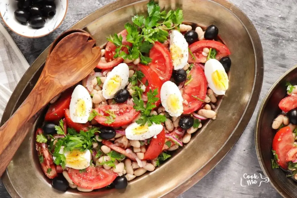 Piyaz – Turkish White Bean Salad
