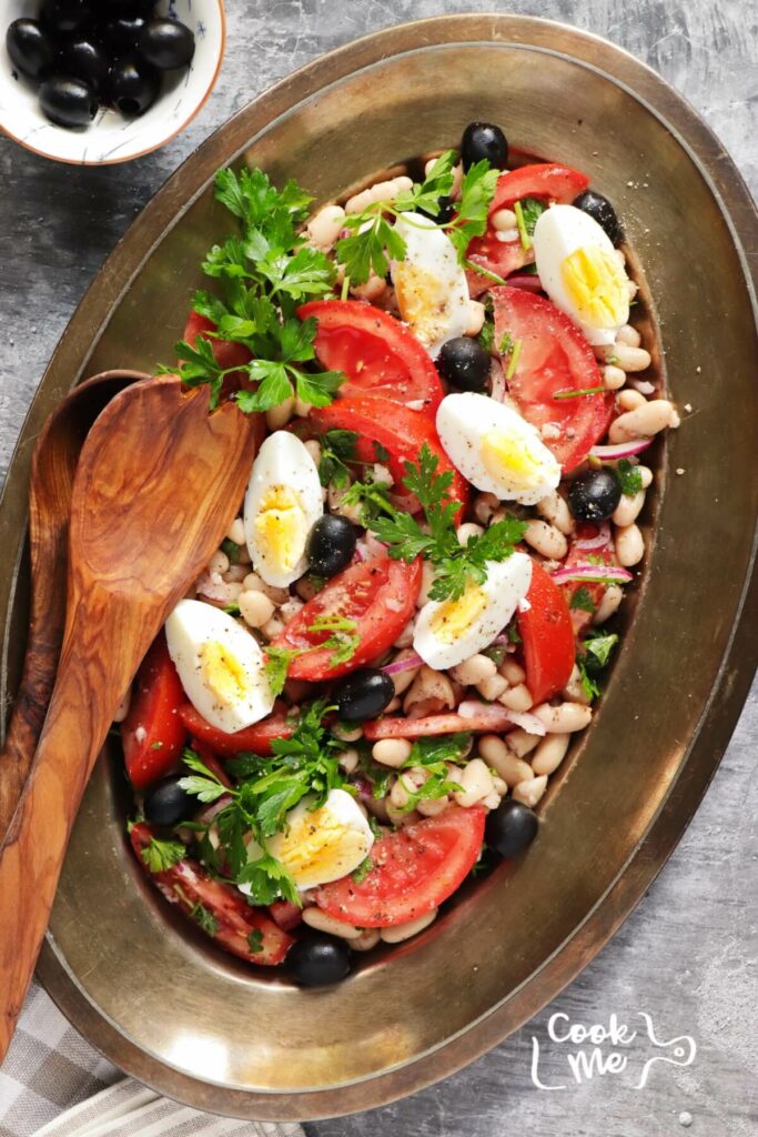 Piyaz – Turkish White Bean Salad