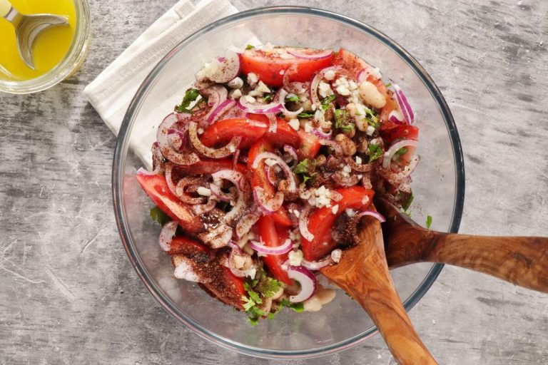 Step 4 - Piyaz – Turkish White Bean Salad