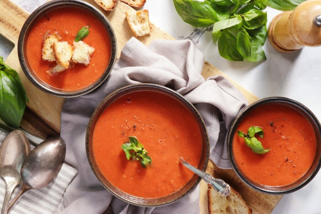 How to serve Roasted Tomato Soup