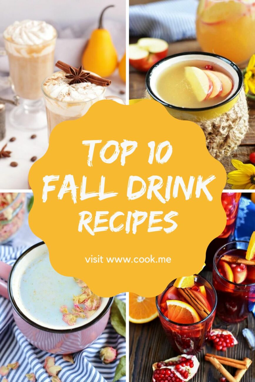 Top 10 Fall Drink Recipes-Best Fall Cocktail Recipes That Are Perfect for a Cozy Day-Fall Cocktails Packed with Crisp Autumn Flavors
