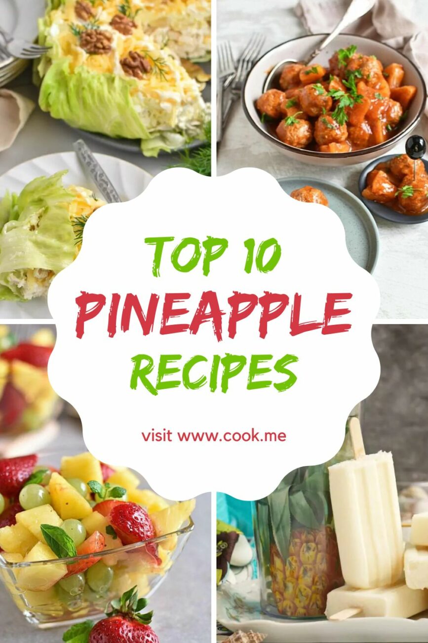 Top 10 Pineapple Recipes-10 Best Pineapple Recipes-Best Pineapple Desserts