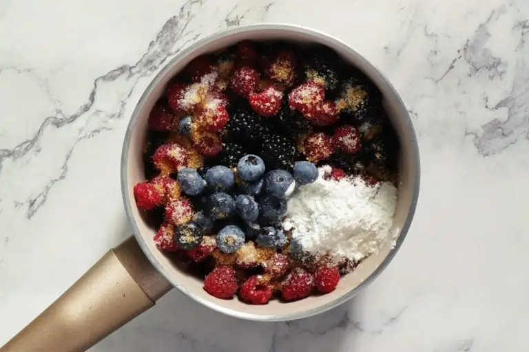 Step 1 - Triple Berry Meringue Cake