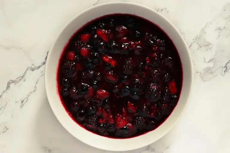 Step 3 - Triple Berry Meringue Cake