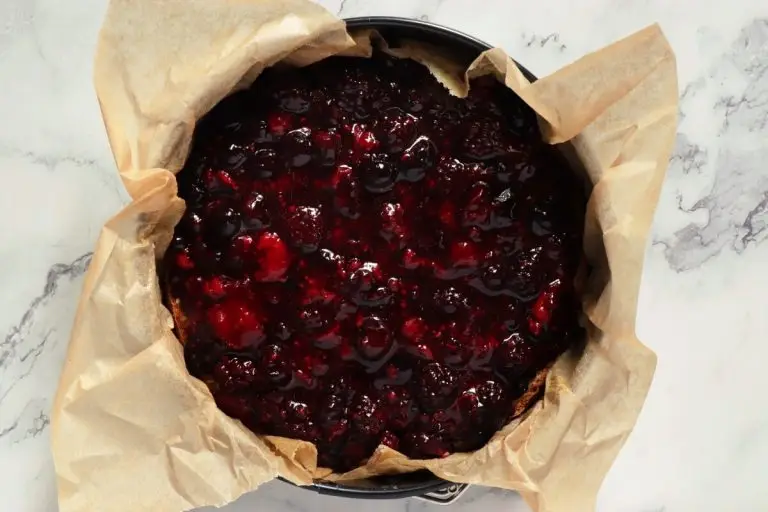 Step 7 - Triple Berry Meringue Cake