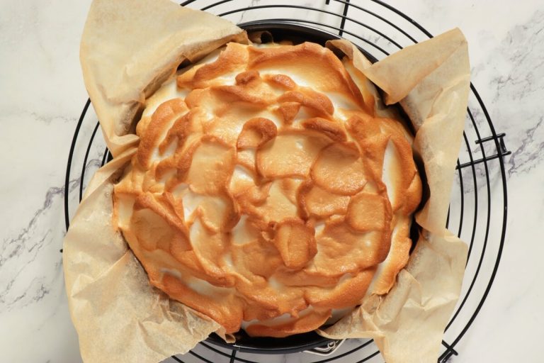Step 9 - Triple Berry Meringue Cake