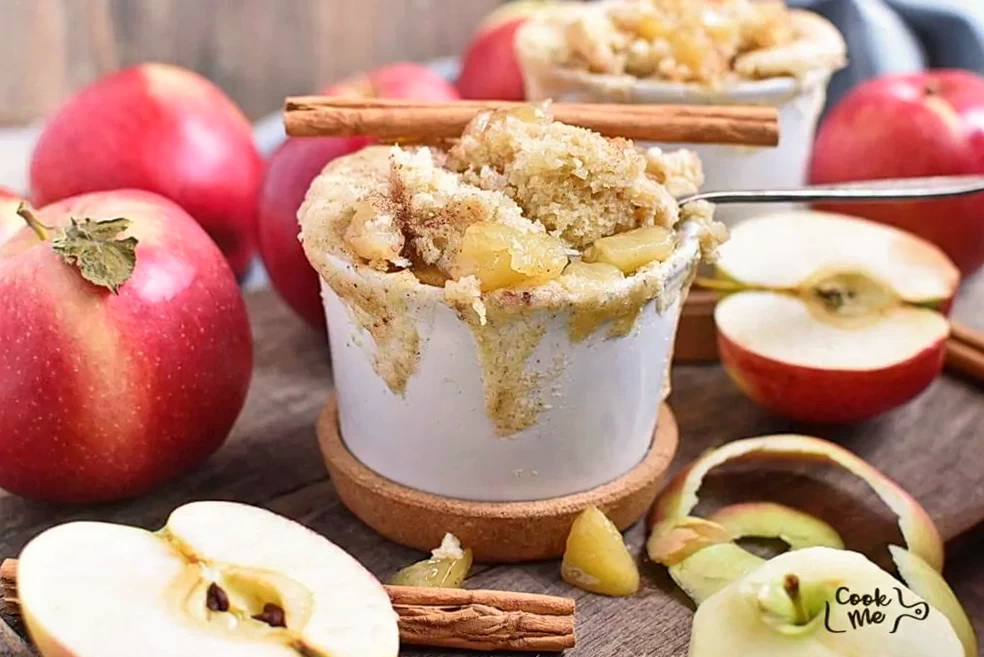 Lilly Mathuse Apple Pie Mug Cake Recipe - Easy Step-by-Step Guide | COOK.ME