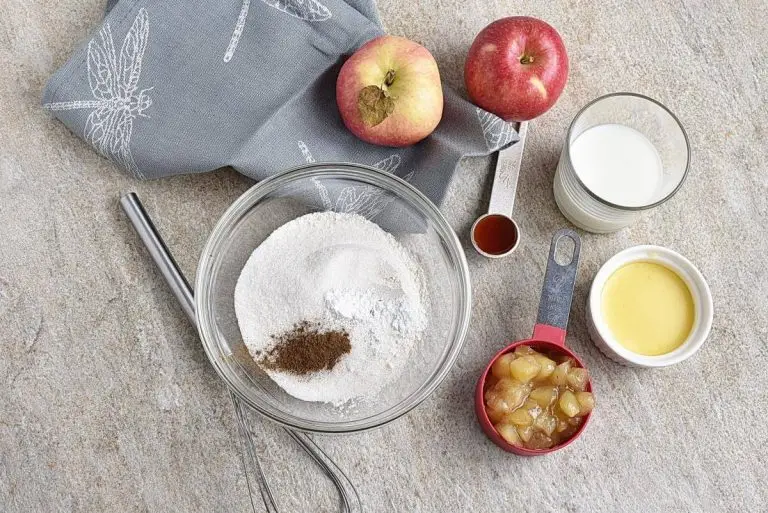 Step 1 - Apple Pie Mug Cake