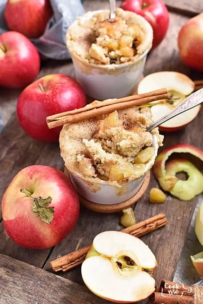 Apple Pie Mug Cake