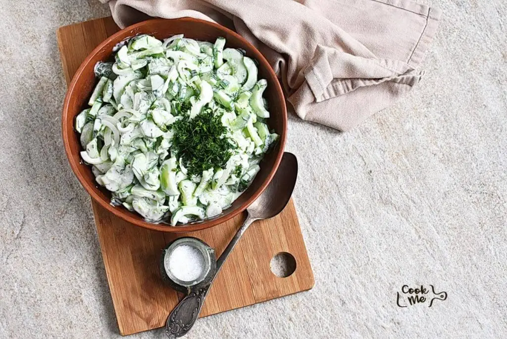 Creamy Cucumber Salad