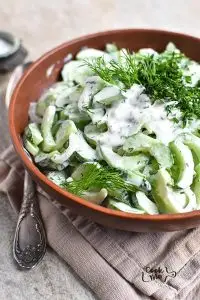 Creamy Cucumber Salad