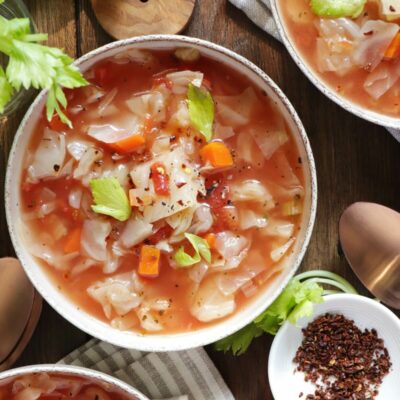 Healing Cabbage Soup Recipe-Soup with Cabbage-Vegetable Soup with Cabbage-Cabbage Soup Recipe