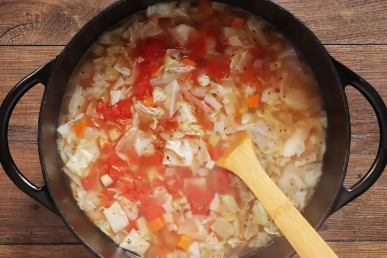 Step 5 - Healing Cabbage Soup