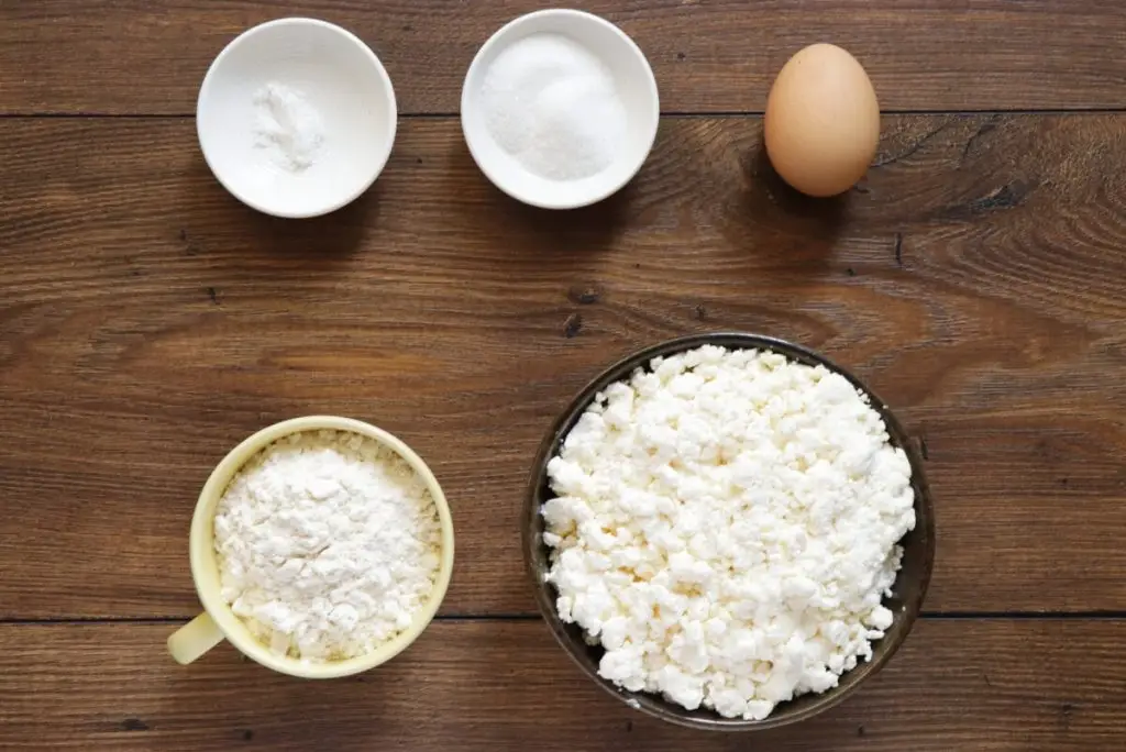 Ingredients for Lazy Vareniki