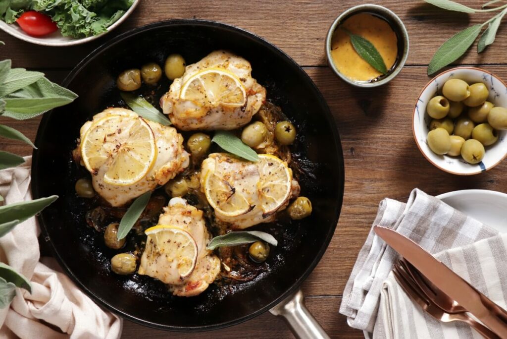 How to serve Lemon Chicken Thighs