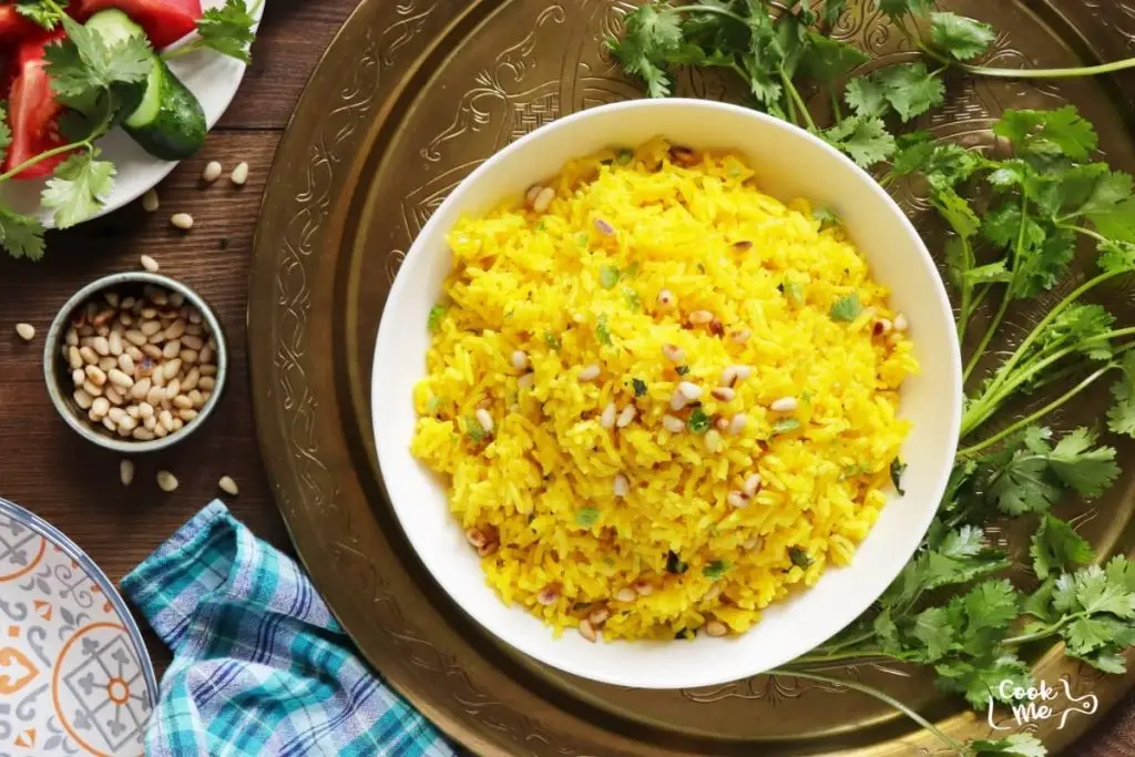 Mediterranean Yellow Rice