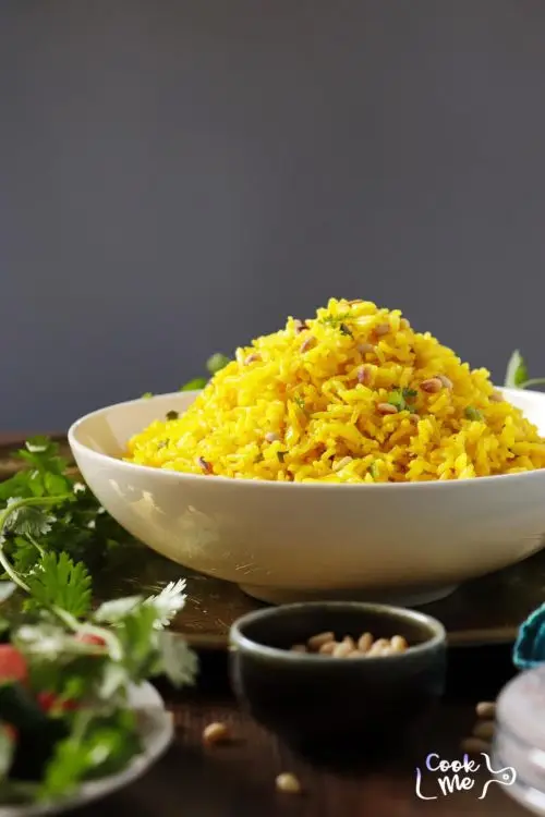 Mediterranean Yellow Rice
