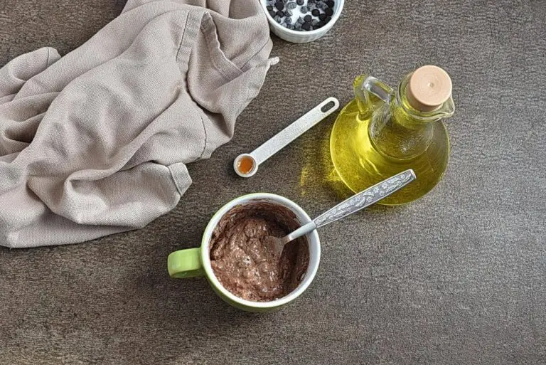 Step 2 - Moist Double Chocolate Cake in a Cup