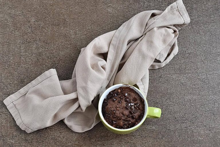 Step 4 - Moist Double Chocolate Cake in a Cup