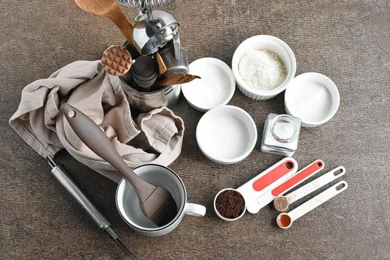 Step 1 - Mug Coffee Cake